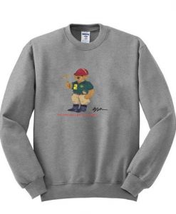 Polo bear by sweatshirt