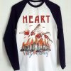 Heart Vintage Baseball T-shirt