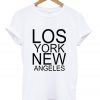 los york new angeles t shirt