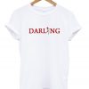 darling flower t shirt