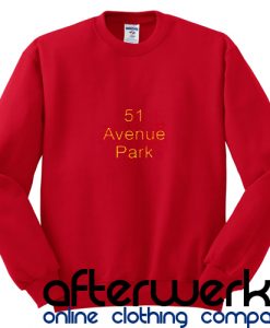 51 avenue park sweatshirt