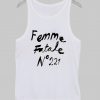 Femme Fatale No 221 tank topFemme Fatale No 221 tank top