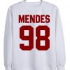 Shawn Mendes 98 Sweatshirt White