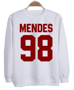 Shawn Mendes 98 Sweatshirt White