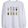 Starbucks coffee drink sweatshirt