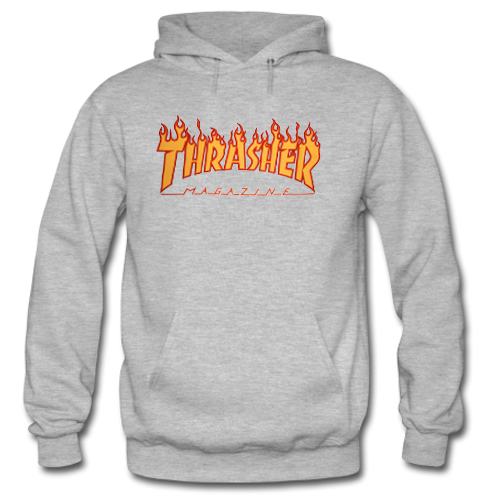 Thrasher Flame Logo Hoodie