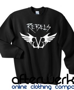 black veil brides rebels sweatshirt-back