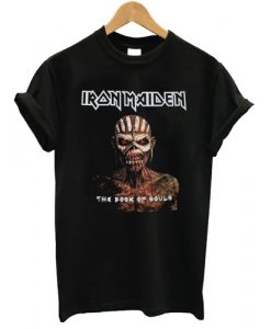 IRON MAIDEN THE BOOK OF SOULS 2015 T shirt