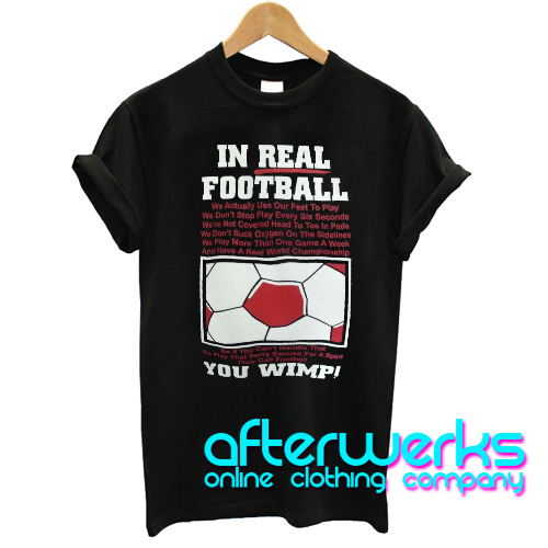 In Real Football T shirt