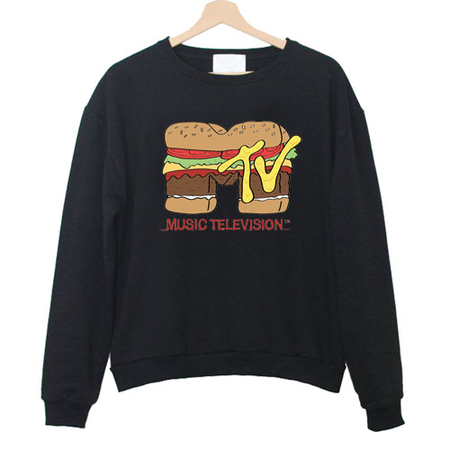 MTV Burger Logo Sweatshirt