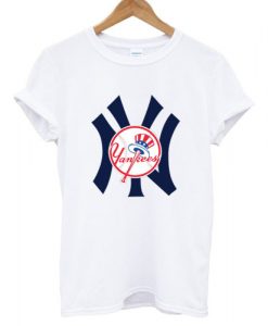 New York Yankees Logo T shirt White