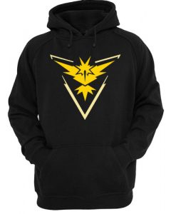 Pokemon Go Team Instinct Hoodie Black