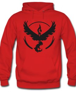 Pokemon Go Team Valor Hoodie