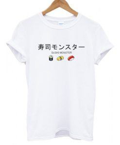 Sushi Monster Japanese T shirt