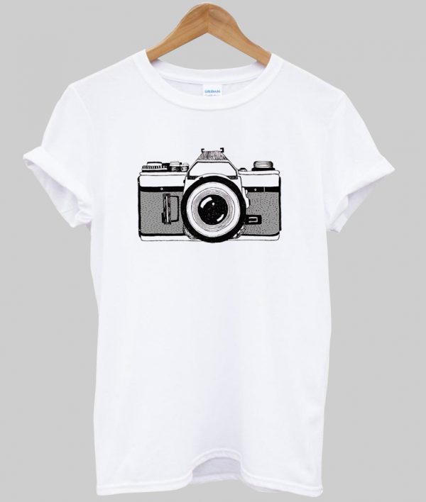 camera vintage t shirt