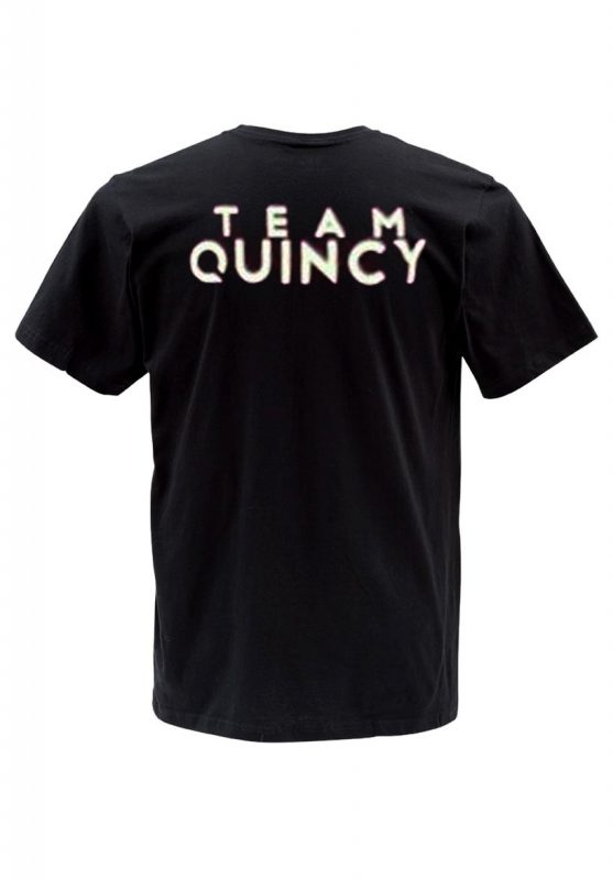team quincy t shirt back