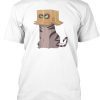 Cat in the box t shirt