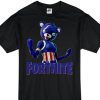 Fortnite Firework Team Leader T-Shirt Patriotic America 4th of July Independence Day