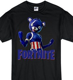 Fortnite Firework Team Leader T-Shirt Patriotic America 4th of July Independence Day