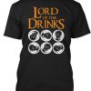 Lord of Drinks, funny beer shirt