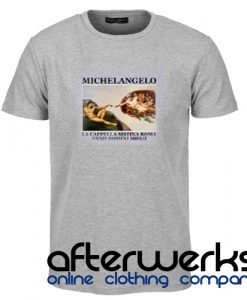 Michelangelo La Cappella Sistina T shirt