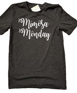 Mimosa Monday Crew Neck T Shirt