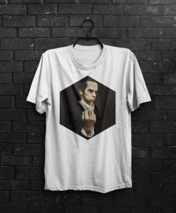Nick Cave Shirt Men T-Shirt The Bad Seeds T Shirt Man Tee Music Tshirt Birthday Gift For Him Men Clothing Shirt White T Shirt Gray Shirt