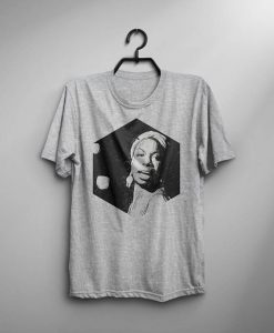 Nina Simone Shirt Men T-Shirt Jazz T Shirt Man Tee Music Tshirt Birthday Gift For Him Men Clothing Jazz Shirt White Shirt Gray T Shirt