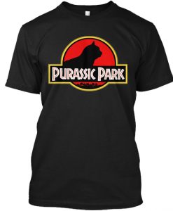 Purassic Cat Jurassic Park (Cat Rescue) t shirt