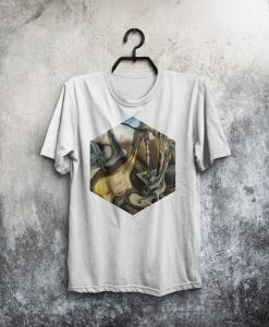 Salvador Dali T-shirt Men Tshirt Male Fashion Shirt Man Tee Art Painting T-Shirt Birthday Gift Idea For Him Men Daddy Longlegs T Shirt