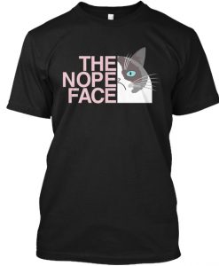 THE NOPE FACE t shirt