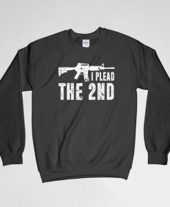 2nd Amendment, Riffle, Gun Rights, 2nd Amendment Sweatshirt, Gun Sweatshirt, Crew Neck, Long Sleeves Shirt, Gift for Him, Gift For Her