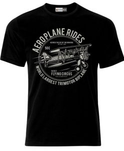 Aeroplane Riders Vintage Aircraft Flugzeug T-Shirt