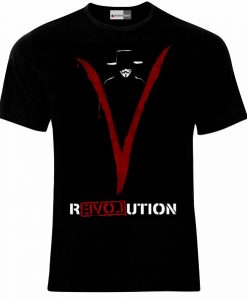 Anonymous Guy Fawkes Mask Revolution T-Shirt