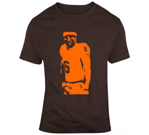 Baker Mayfield Cleveland Quarterback Crotch Grab Cleveland Football T Shirt