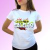 Bilbao white t shirt top short sleeves - Mens, Womens, Kids, Baby - All Sizes!