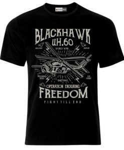 Blackhawk Helicopter Hubschrauber USA Army T-Shirt