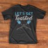 Camping T-Shirt - Let's get toasted