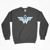 Cancer Survivor, Cancer Survivor Sweatshirt, Prostate Cancer, Cancer Awareness, Cancer Awareness Shirt, Wonder Woman, Gift For Her