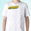 Caterpillar white t shirt top tee design art - mens, womens, kids, baby sizes