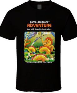Cool Ready Player One Adventure Video Game Atari Game Cartridge T Shirt