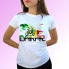 Dakar white t shirt top short sleeves - Mens, Womens, Kids, Baby - All Sizes!