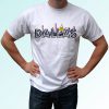 Dallas white t shirt top short sleeves - Mens, Womens, Kids, Baby - All Sizes!