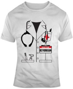 Funny Doctor Kevorkian Hallowern Costume T Shirt