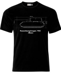 German Army Tiger Maus Tank Panzer WW2 T-Shirt