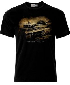 German Army Tiger Tank Panzer WW2 T Shirt