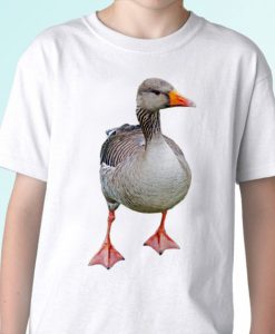 Greylag Goose white t shirt