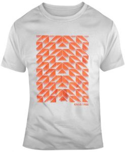 Holland 1988 Knvb Retro Geometric Pattern Soccer Fan T Shirt