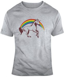Logan Movie Laura Kinney Unicorn Rainbow T Shirt