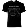 Luger Pistol Parabellum Blueprint German Army WW2 T-Shirt